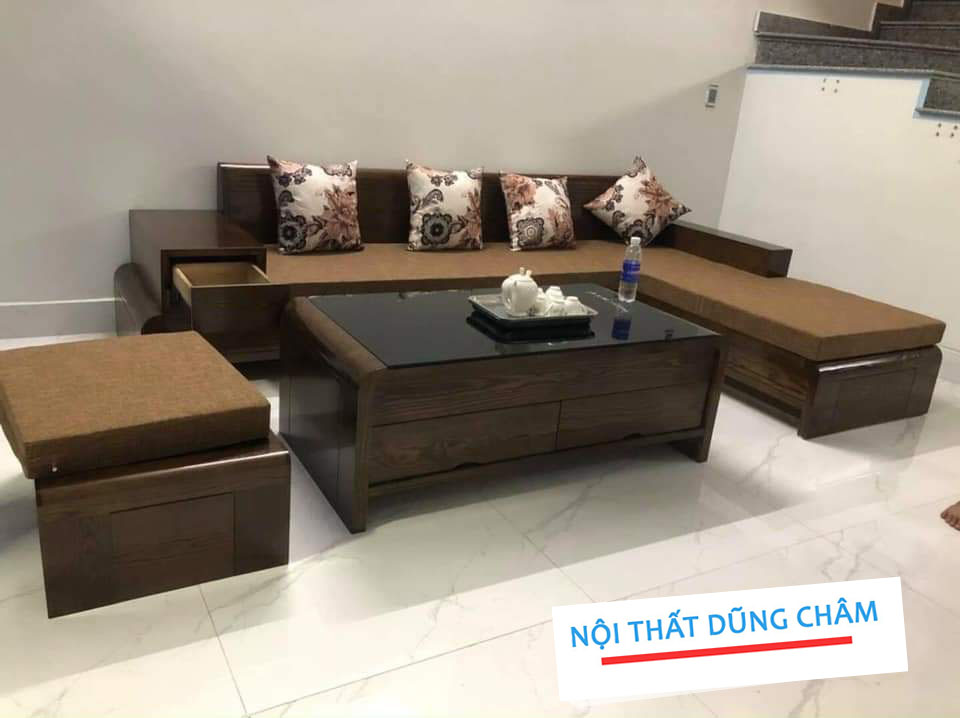 Sofa Gỗ Phòng Khách Cao Cấp SFTT04
